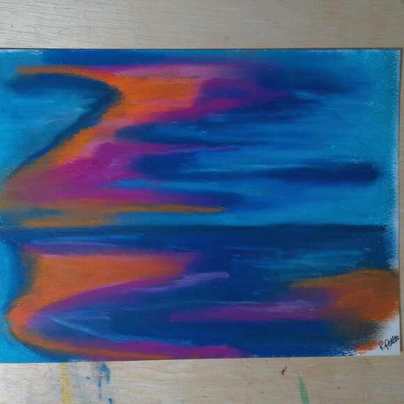 Ocean Scene Series Two Painting #2 Original painting by Artist Rachael Potter - Picture 3 of 3